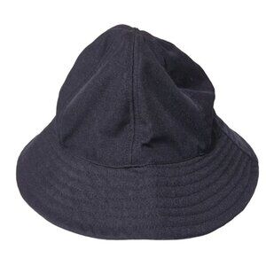 Joe Fresh Navy Blue One Size Adult 100% Polyester Bucket Sun Hat - NEW